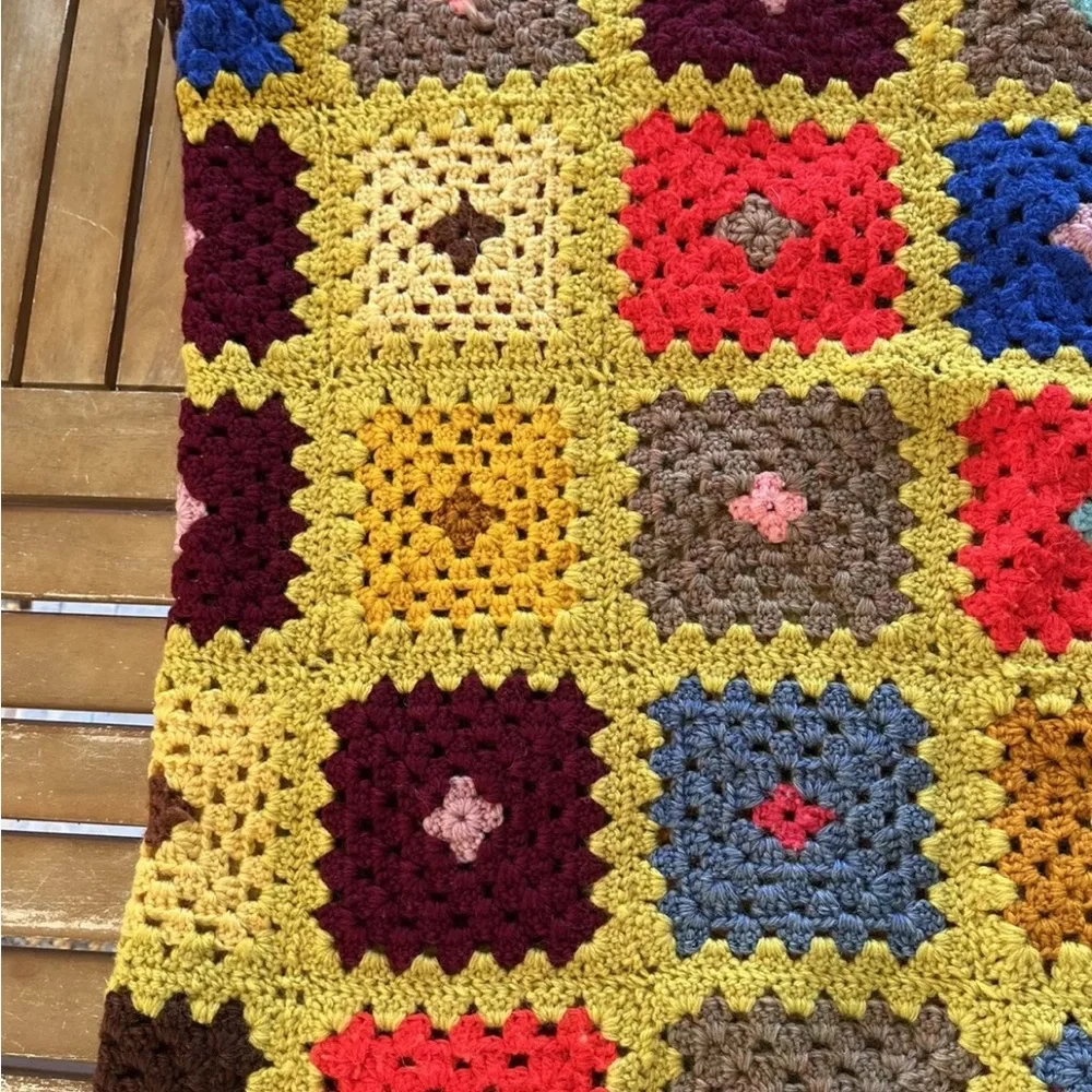 Vintage granny square